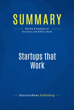 Summary: Startups that Work (eBook, ePUB) - BusinessNews Publishing