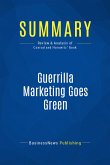 Summary: Guerrilla Marketing Goes Green (eBook, ePUB)