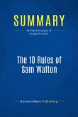 Summary: The 10 Rules of Sam Walton (eBook, ePUB)