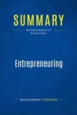 Summary: Entrepreneuring (eBook, ePUB)