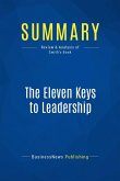 Summary: The Eleven Keys to Leadership (eBook, ePUB)