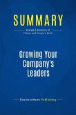 Summary: Growing Your Company's Leaders (eBook, ePUB)