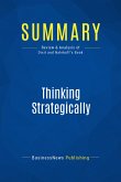 Summary: Thinking Strategically (eBook, ePUB)