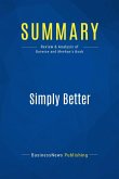 Summary: Simply Better (eBook, ePUB)