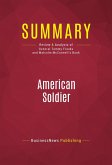 Summary: American Soldier (eBook, ePUB)