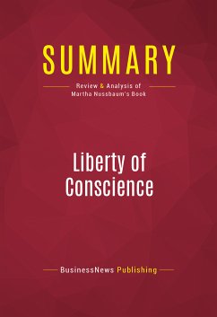 Summary: Liberty of Conscience (eBook, ePUB) - BusinessNews Publishing