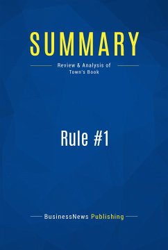 Summary: Rule #1 (eBook, ePUB) - Businessnews Publishing