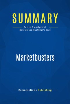 Summary: Marketbusters (eBook, ePUB) - Businessnews Publishing