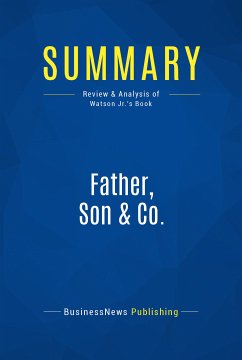 Summary: Father, Son & Co. (eBook, ePUB) - BusinessNews Publishing