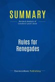 Summary: Rules for Renegades (eBook, ePUB)