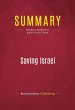 Summary: Saving Israel (eBook, ePUB) - Bild 1