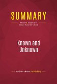 Summary: Known and Unknown (eBook, ePUB)