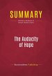 Summary: The Audacity Of Hope (eBook,... - Bild 1