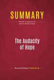 Summary: The Audacity Of Hope (eBook, ePUB)