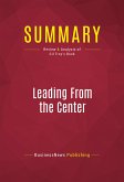Summary: Leading From the Center (eBook, ePUB)