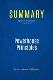 Summary: Powerhouse Principles (eBook, ePUB)