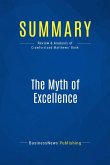 Summary: The Myth of Excellence (eBook, ePUB)