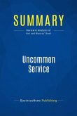 Summary: Uncommon Service (eBook, ePUB)