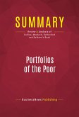 Summary: Portfolios of the Poor (eBook, ePUB)