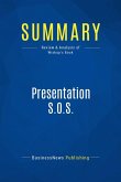 Summary: Presentation S.O.S. (eBook, ePUB)