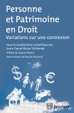 Personne et patrimoine en Droit (eBook, ePUB)