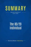 Summary: The 80/20 Individual (eBook, ePUB)