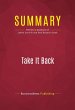 Summary: Take It Back (eBook, ePUB) - Bild 1