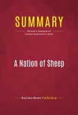 Summary: A Nation of Sheep (eBook, ePUB)