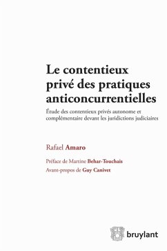 Cover Le contentieux privé des pratiques anticoncurrentielles (eBook, ePUB)