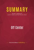 Summary: Off Center (eBook, ePUB)