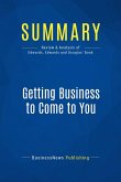 Summary: Getting Business to Come to You (eBook, ePUB)
