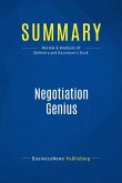 Summary: Negotiation Genius (eBook, ePUB)