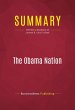 Summary: The Obama Nation (eBook, ePUB) - Bild 1
