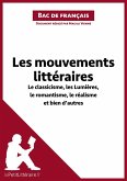 Les mouvements littéraires - Le classicisme, les Lumières, le romantisme, le réalisme et bien d'autres (Fiche de révision) (eBook, ePUB)