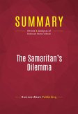 Summary: The Samaritan's Dilemma (eBook, ePUB)