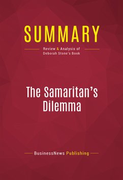 Summary: The Samaritan's Dilemma (eBook, ePUB) - BusinessNews Publishing