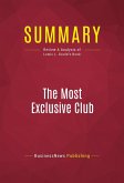 Summary: The Most Exclusive Club (eBook, ePUB)