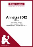 Bac de français 2012 - Annales Série L (Corrigé) (eBook, ePUB)