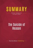 Summary: The Suicide of Reason (eBook, ePUB)