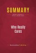 Summary: Who Really Cares (eBook, ePUB) - Bild 1