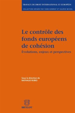 Cover Le contrôle des fonds européens de cohésion (eBook, ePUB)