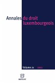 Annales du droit luxembourgeois : Volume 21 - 2011 (eBook, ePUB)