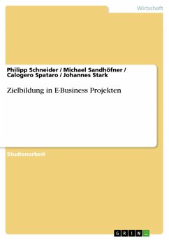 Zielbildung in E-Business Projekten (eBook, ePUB) - Schneider, Philipp; Sandhöfner, Michael; Spataro, Calogero; Stark, Johannes