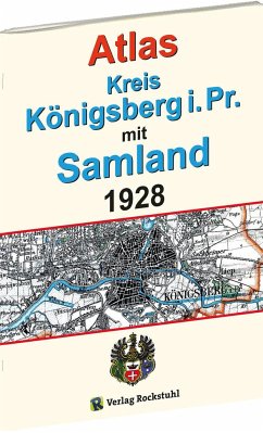 ATLAS Kreis Königsberg i. Pr. mit Samland 1928