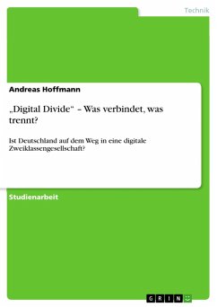 "Digital Divide" - Was verbindet, was trennt? (eBook, ePUB)