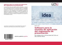 Software para la revisión de aplicación del reglamento de presentación - Diaz, Bladimir