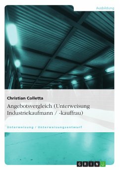 Angebotsvergleich (Unterweisung Industriekaufmann / -kauffrau) (eBook, ePUB) - Colletta, Christian