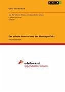 Der private Investor und der Montagseffekt (eBook, ePUB)