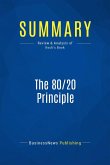 Summary: The 80/20 Principle (eBook, ePUB)