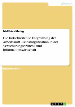 Die fortschreitende Entgrenzung der Arbeitskraft - Selbstorganisation in der Versicherungsbranche und Informationswirtschaft (eBook, ePUB) - Matag, Matthias